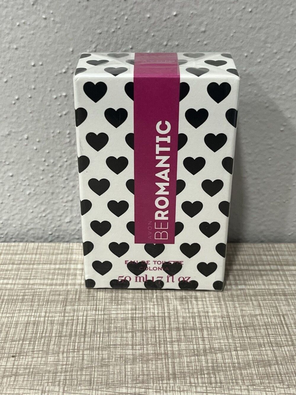 Avon Be Romantic Rosy Perfume Spray Eau De Toilette Colonia 1.7 Fl Oz ~ NEW NIB